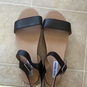 Steve Madden platform Sandals Size 9
